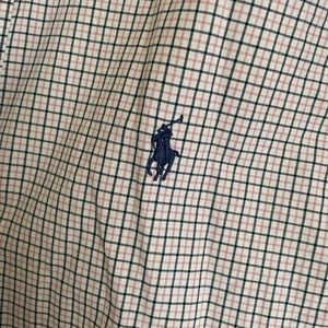 Ralph Lauren Classic Fit Plaid Button Down Shirt